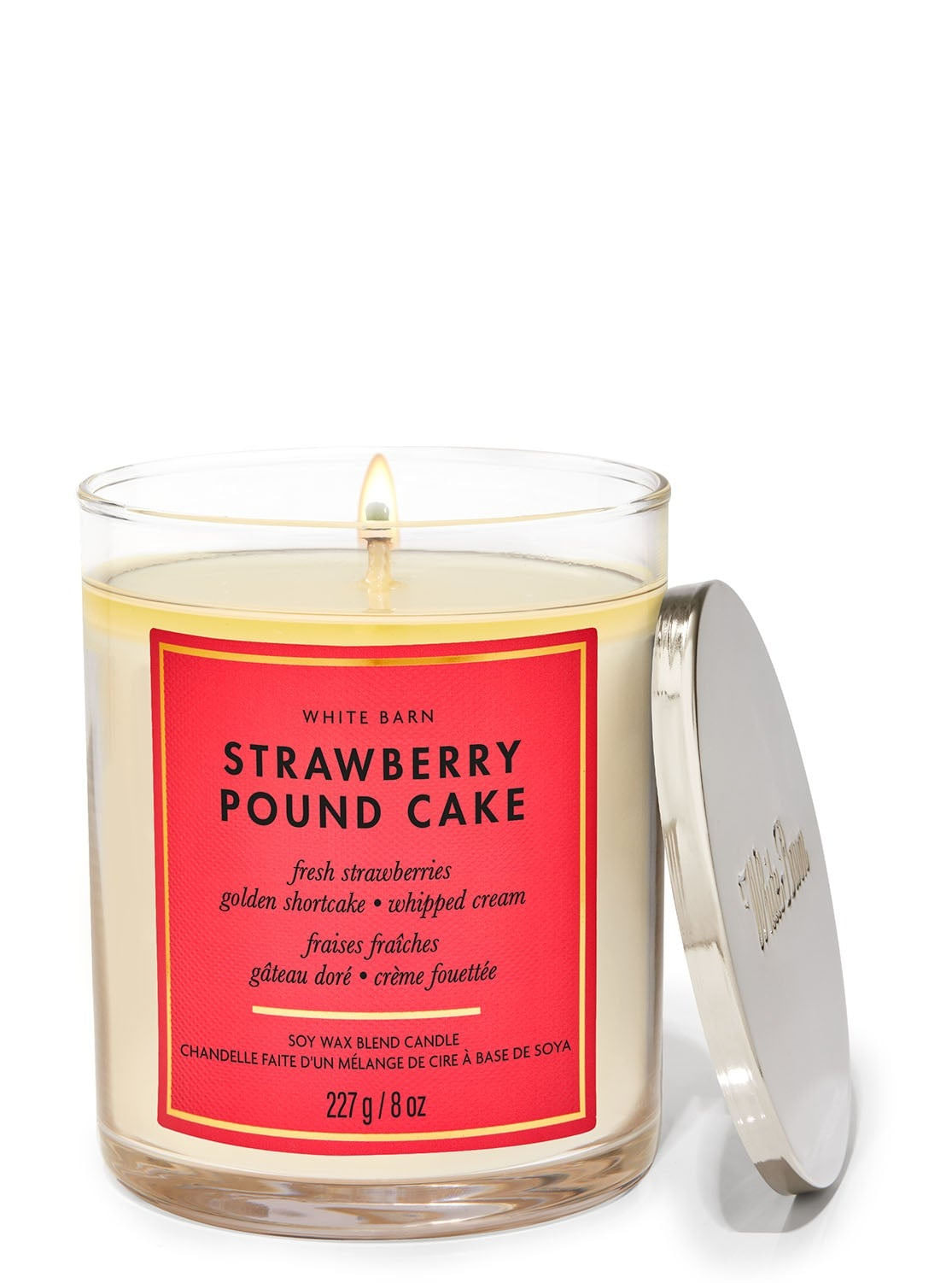 Vela Bath & Body Works Fresa Daiquiri 3 Mechas | 411 G | Aroma Dulce Y Veraniego | Nueva
