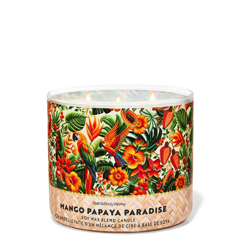 Vela-3-Mechas-Mango-Papaya-Paradise