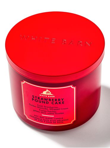 Strawberry Pound Cake